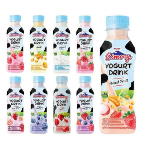 

Cimory Yogurt Drink 250 ml Aneka Rasa Yogurt Enak