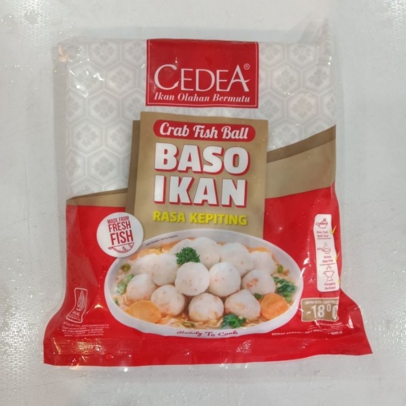 

Cedea baso ikan rasa kepiting 500gr