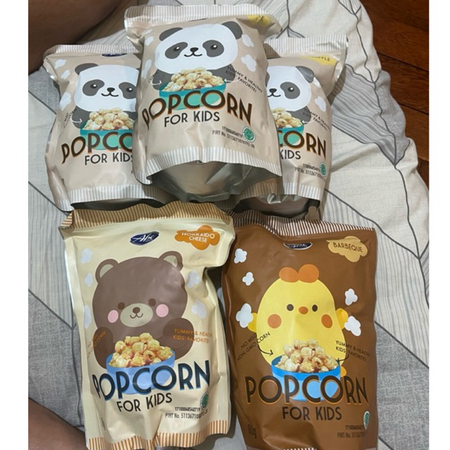 

POPCORN ABEFOOD for KIDS 80gr TRUFFLE BARBEQUE HOKKAIDO CHEESE