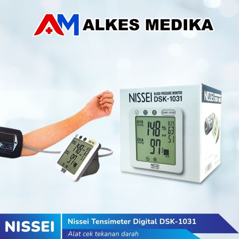 Tensi Digital Nissei DSK-1031 / Tensimeter Digital Nissei / Tensi Digital / Tensimeter Digital