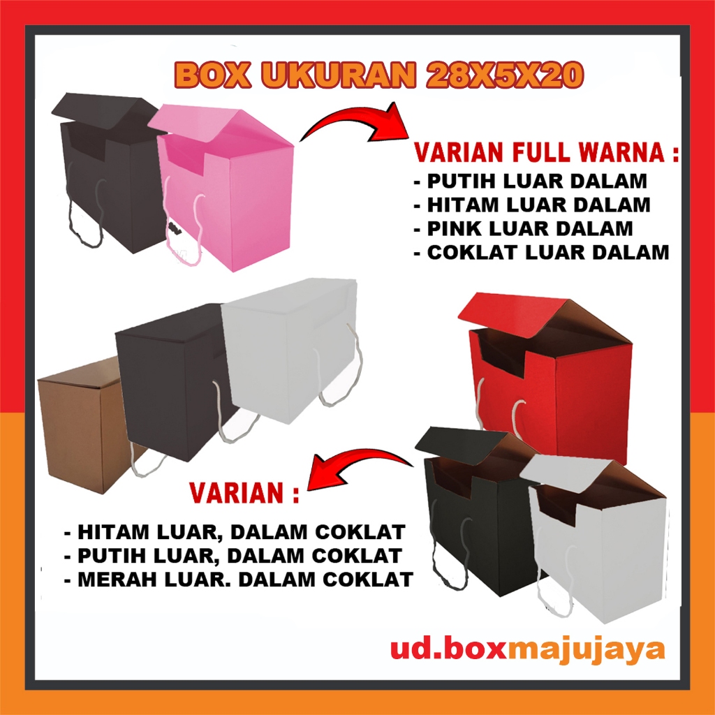 

(PAKET 10 PCS) Box 28x5x20/ DIE CUT KOTAK BUNGKUS PACKING SOUVENIR /BOX KOTAK SOUVENIR