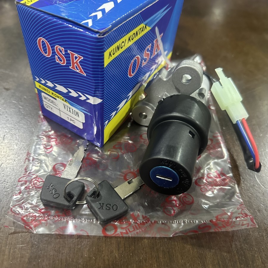 ONLY OSK VIXION KUNCI KONTAK KEYSET KEY SET MOTOR BYSON OLD BISON