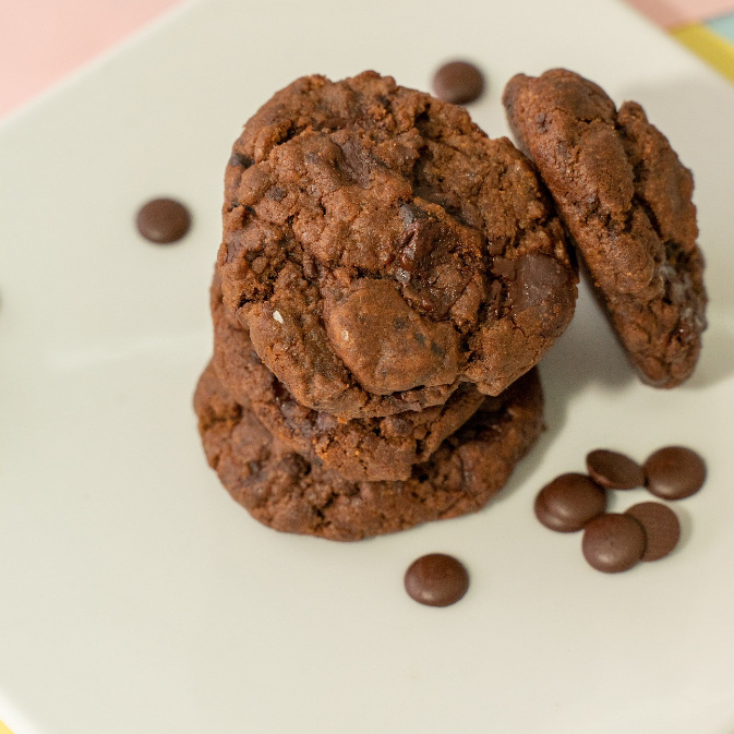 

Mini Cookies: Chocolate Overload (toples isi 5)