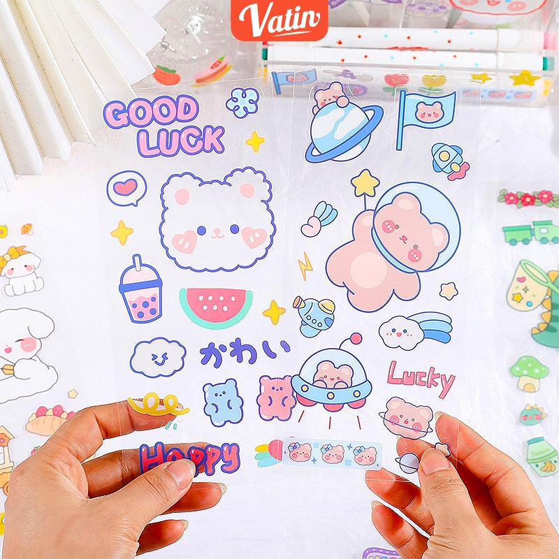 

Cute Sticker/ Sticker Momo Aesthetic Stiker Buku Diary Tumbr Botol Lucu-Vatin_Shop
