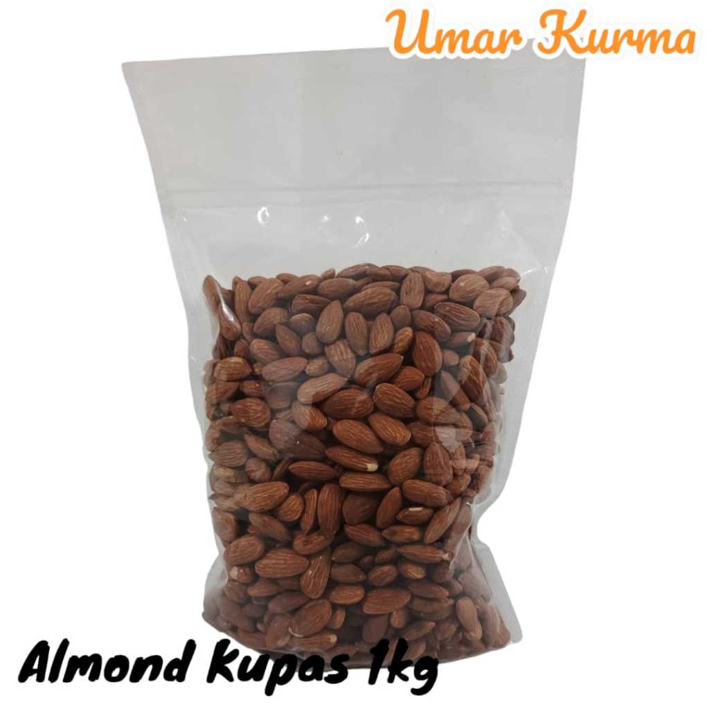 

KACANG ALMOND KUPAS BERAT 1KG