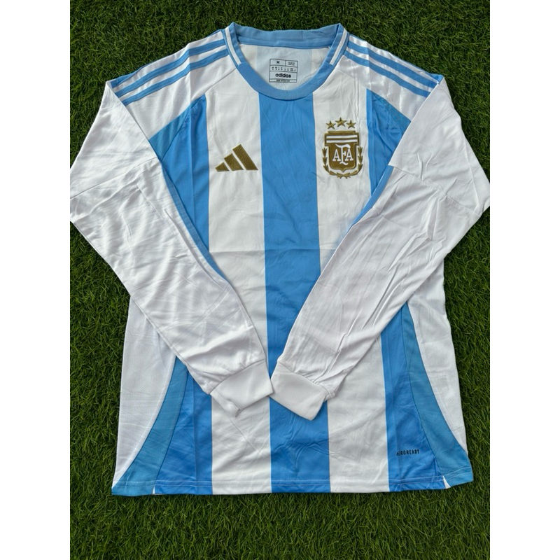 JERSEY ARGENTINA HOME LENGAN PANJANG 2024 GRADE ORI IMPORT