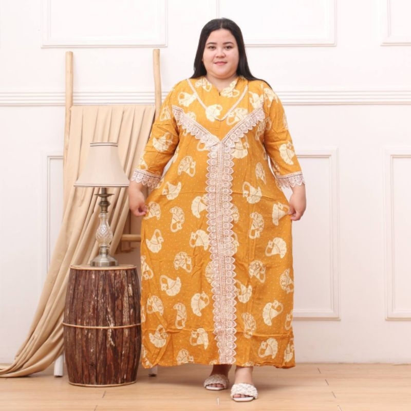 gamis rayon premium dress jumbo premium midi dress jumbo premium midi dress batik  gamis batik rayon
