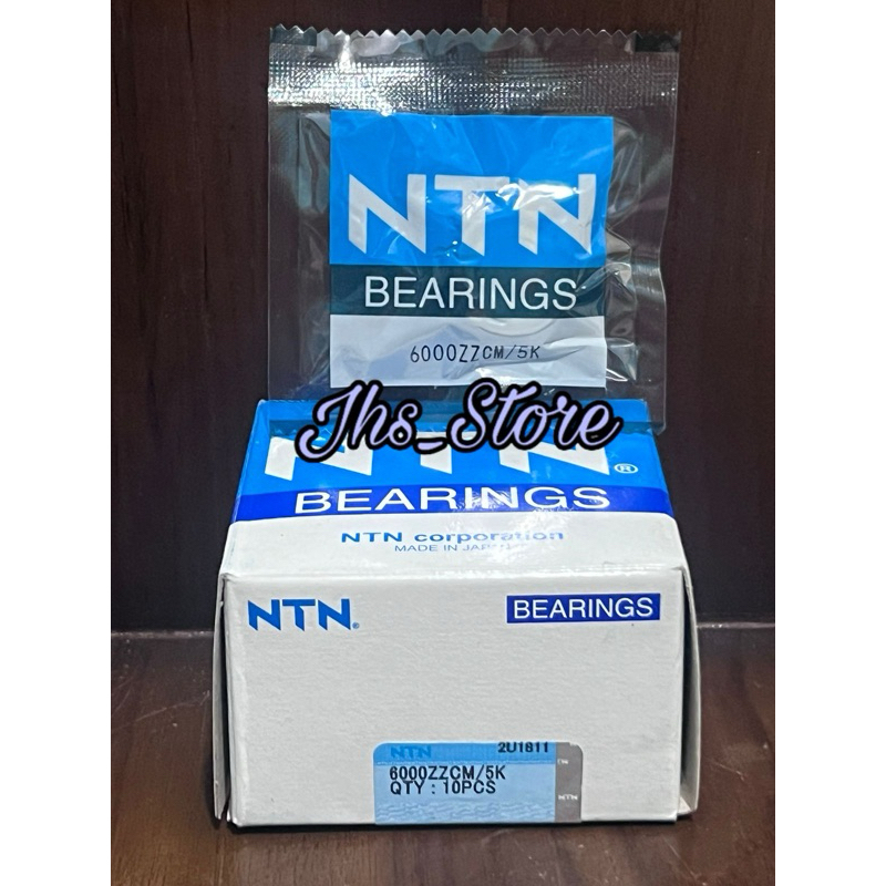 BEARING 6000 ZZ NTN LAHER 6000ZZ NTN