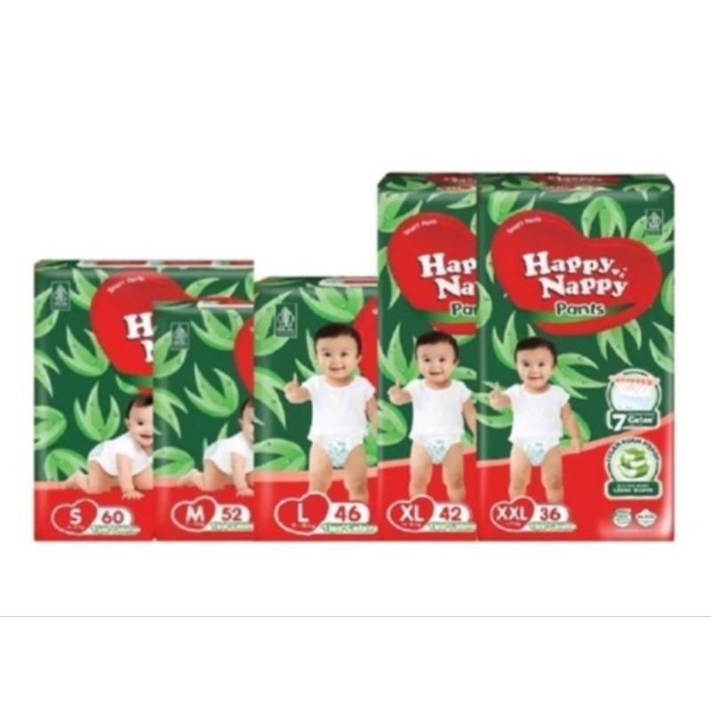 Happy Nappy Pants /Diapers/pampers S40 / M 32 / L 28 / XL 24