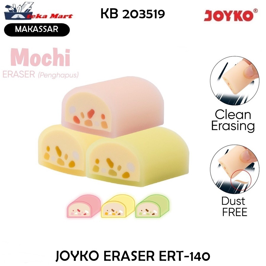 

[BKS] JOYKO ERASER ERT-140 PENGHAPUS MOCHI LUCU