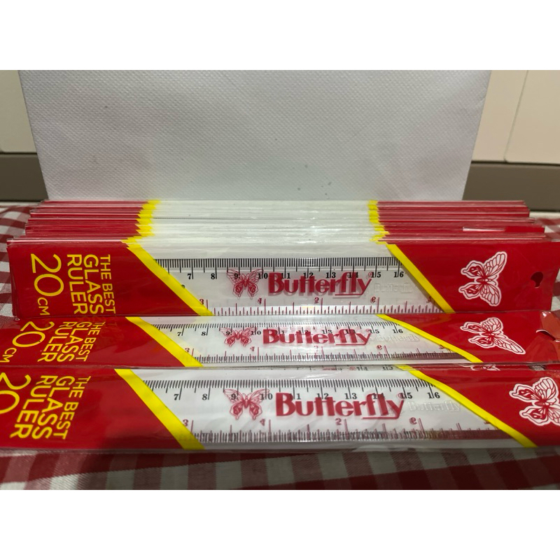 

Penggaris Butterfly 20cm