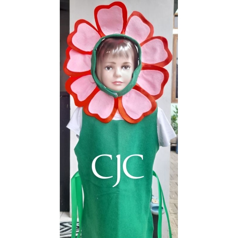 kostum karnaval bunga,kostum karakter, bunga
