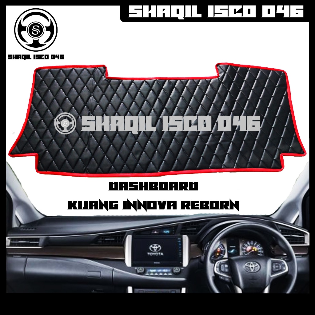 Alas Dashboard Kulit Sintetis Kijang Innova Reborn (2015-2022) Motif Wajik