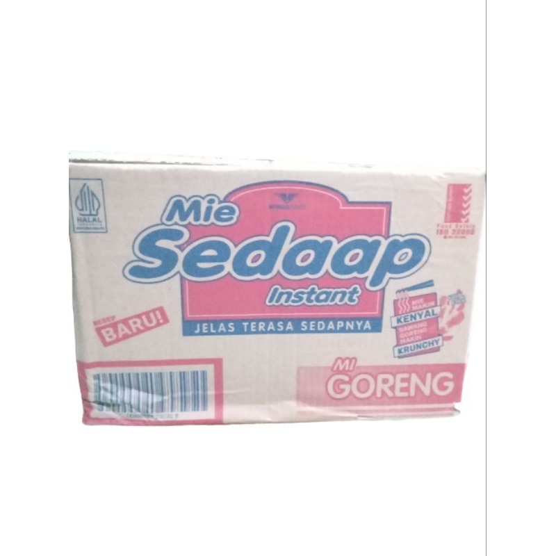 

1 dus mie sedap goreng isi 40bks