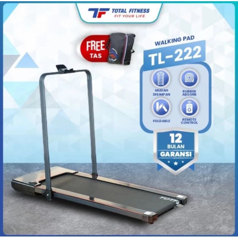 TL222 Treadmill Elektrik | Total Fitness