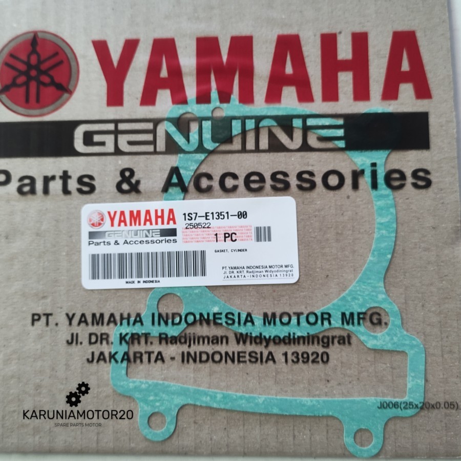 Paking Blok Bawah Jupiter MX Old/Vixion Old Original YGP 1S7-E1351-00