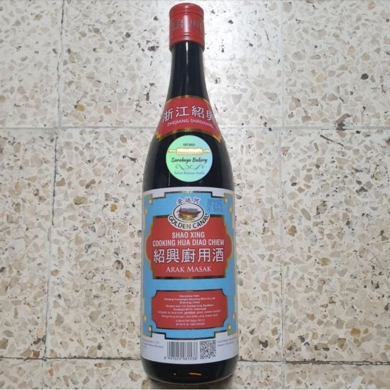 

Arak Masak Shao Xing Cooking Hua Diao Chiew Golden Canal 640Ml