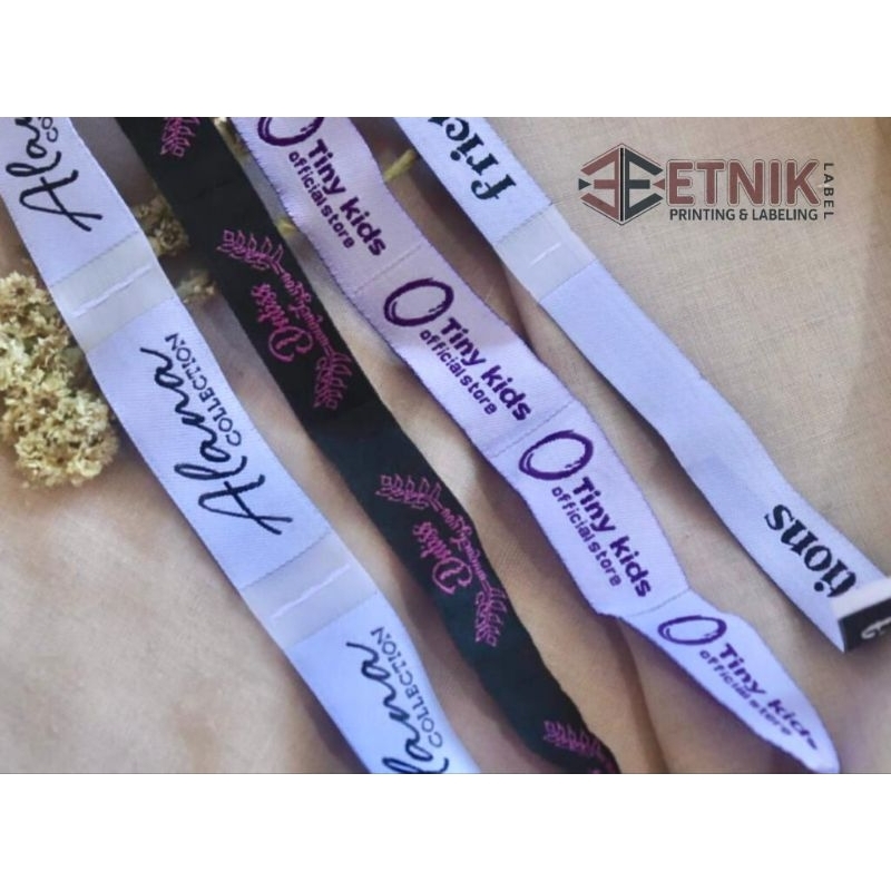 

label woven label rajut woven rajut(2x4cm)