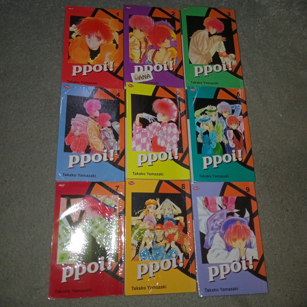 Komik SET Ppoi 1-9 Hiatus (Takako Yamazaki)
