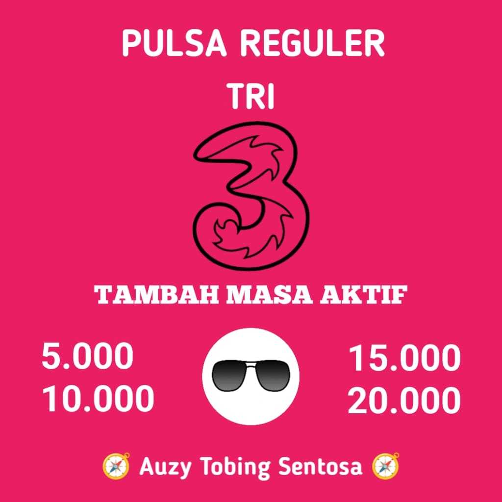 auzytobingsentosa - PULSA REGULER TRI 5K 10K 15K 20K