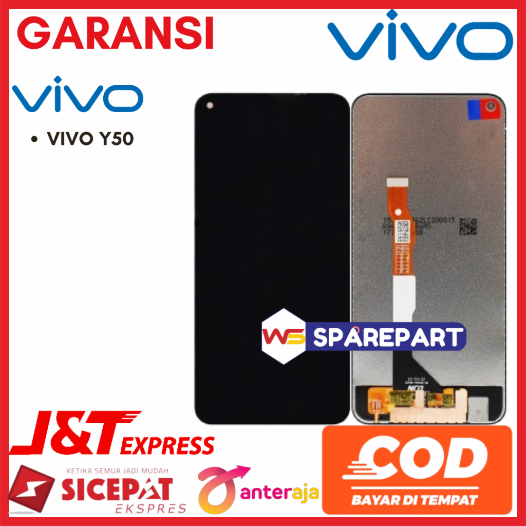 LCD VIVO Y50 - ORIGINAL FULLSET