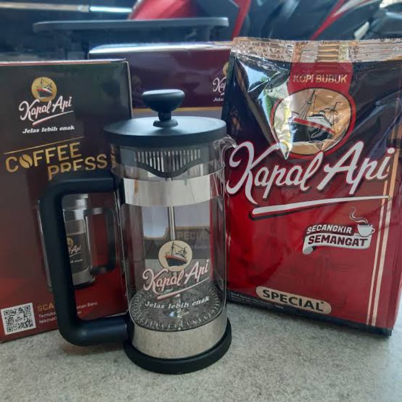 

Kapal Api Kopi Special 380gr Gift Box Free Coffee Press Hampers THR Karyawan Idul Fitri Ramadhan Puasa Lebaran Tahun Baru Imlek Meeting Anniversary