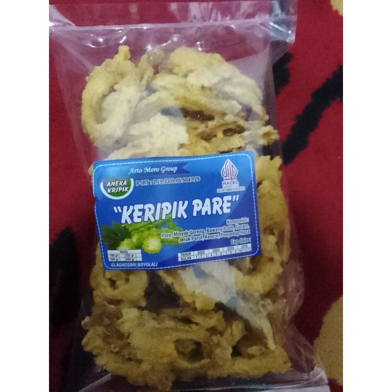 

Keripik Pare Cap Artomoro 250gram