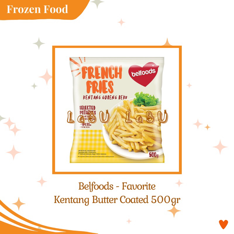 

Belfoods - Kentang Goreng Butter Coated 500g