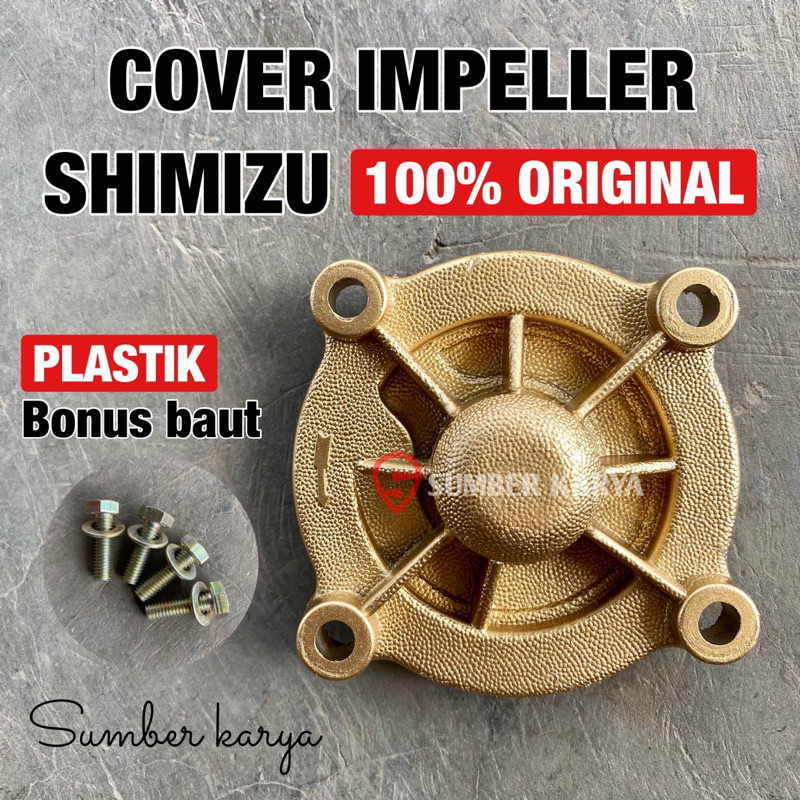 Cover Impeller Shimizu 128 130 135 138 - Tutup Impeller Shimizu Original