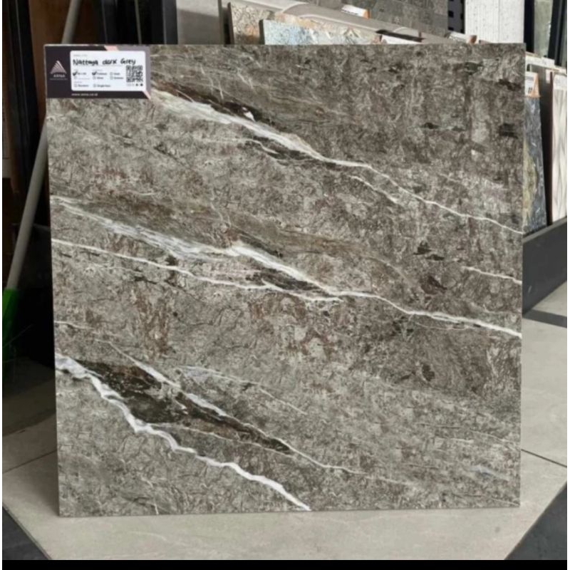 Granit lantai 60x60 Arna zameta black