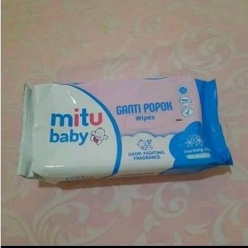 Mitu Tissue Basah 50 Lembar / Mitu Baby Tissue