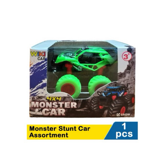 Wiki Monster Stunt Car Assortment