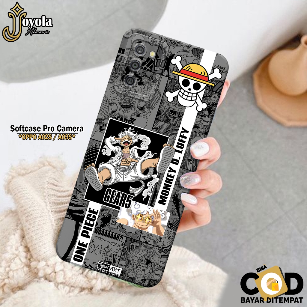 Case Samsung Galaxy A03S / A02S - JOYOLA - Fashion Case Anime - Softcase Pro Camera - Kesing Hp Sams