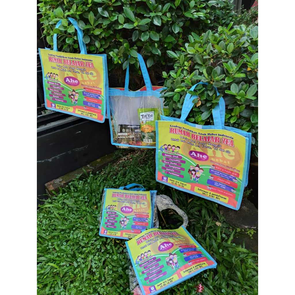 TAS PROMOSI BIMBEL / TAS PROMOSI RUMAH BELAJAR