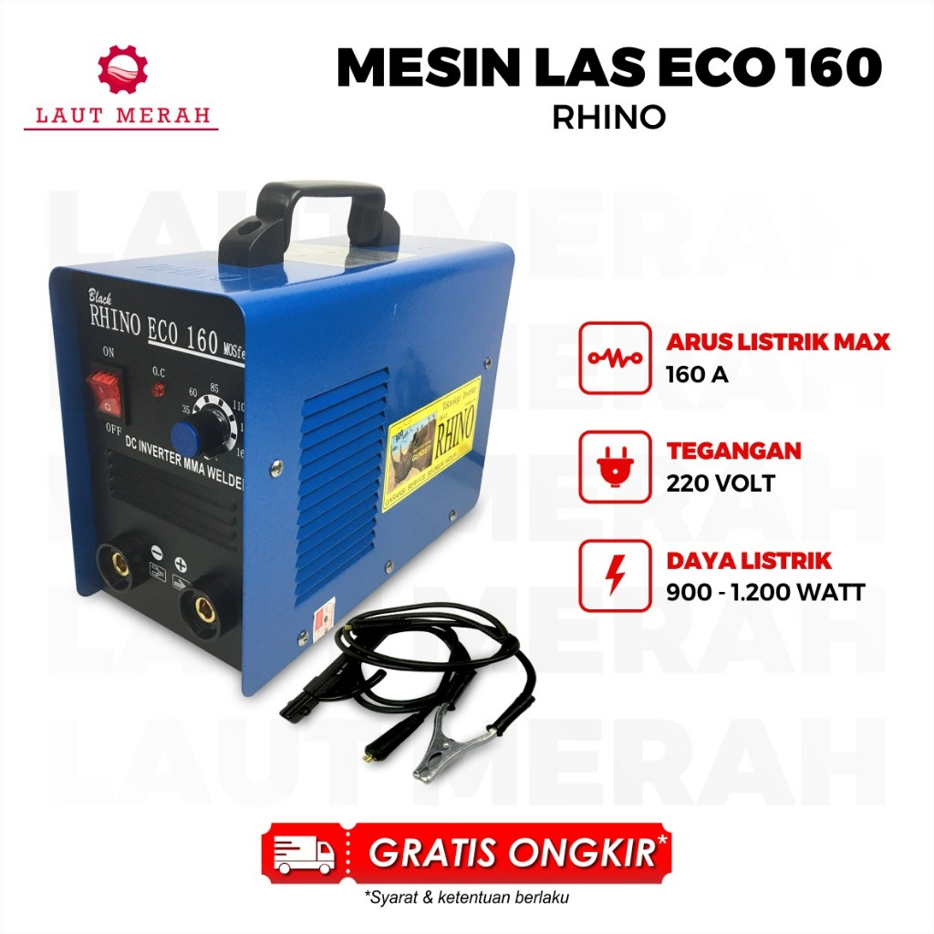 Mesin Travo Las Inverter Rhino 900 Watt 160 ECO