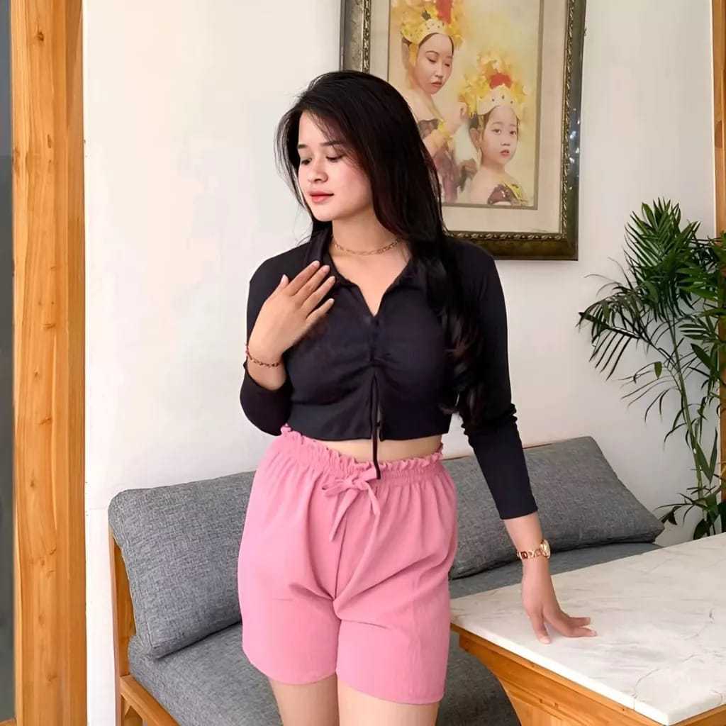 Kulot Pendek Crinkle Premium TERLARIS