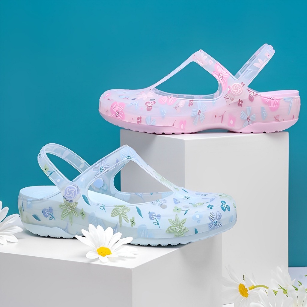 Sandal Veblen Motif Clog / Sandal Veblen Polos / Sandal Crocs / Crocs / Sandal Selop / Sandal Peremp