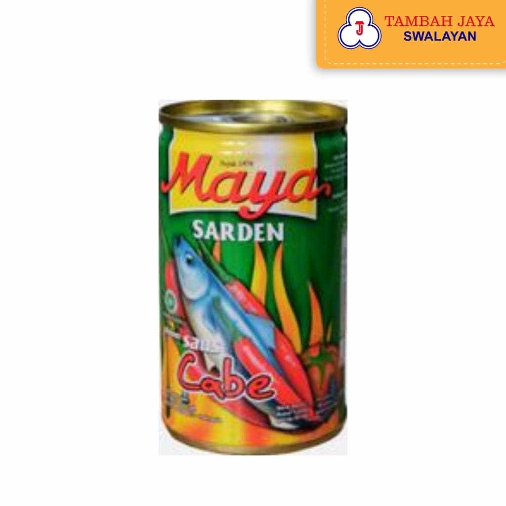 

Maya Sarden Pedas Kecil 155gr