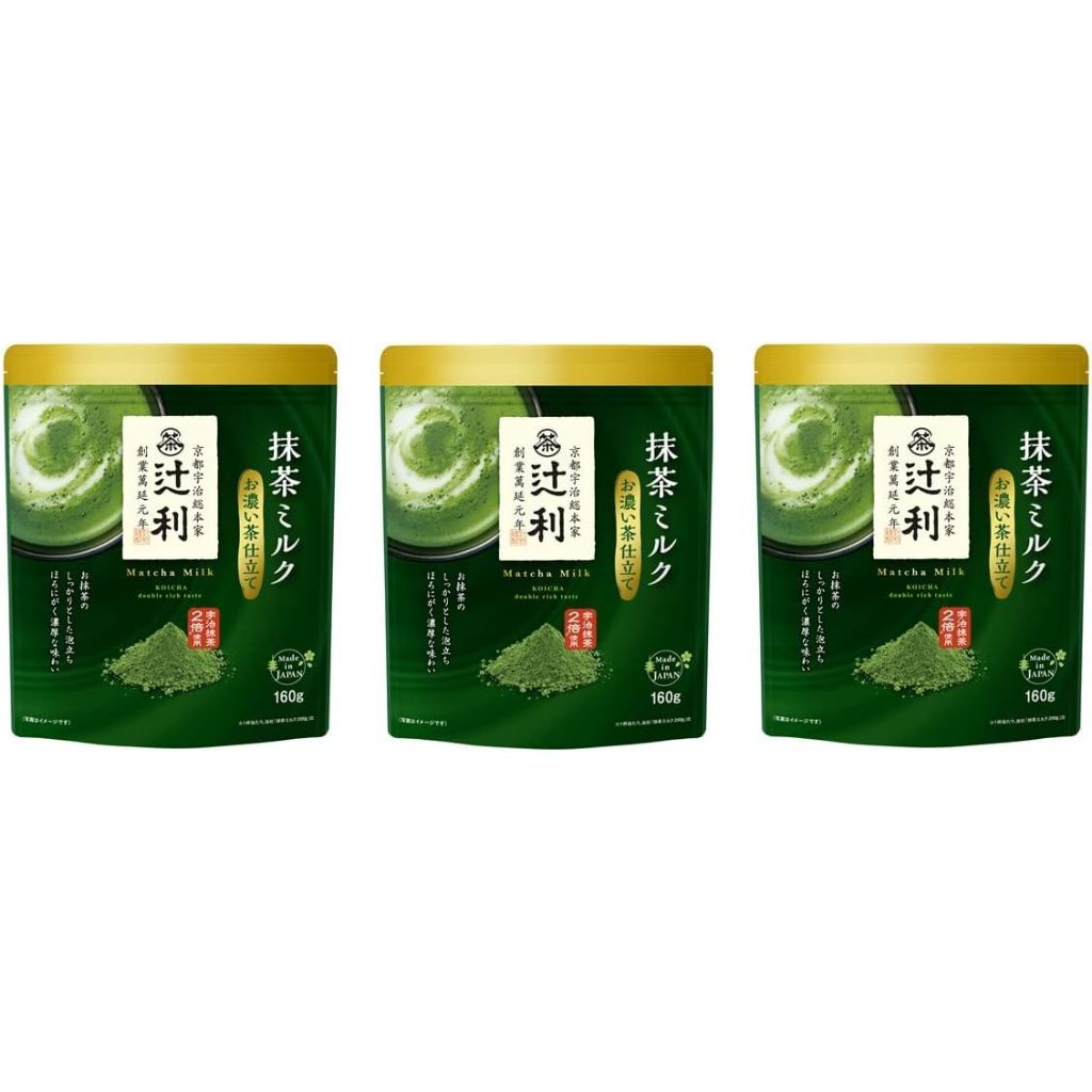 

Kataoka Tsujiri Uji Matcha Milk Koicha Double Rich Taste 160gr | MATCHA MILK KOICHA | double matcha jepang | matcha jepang koicha