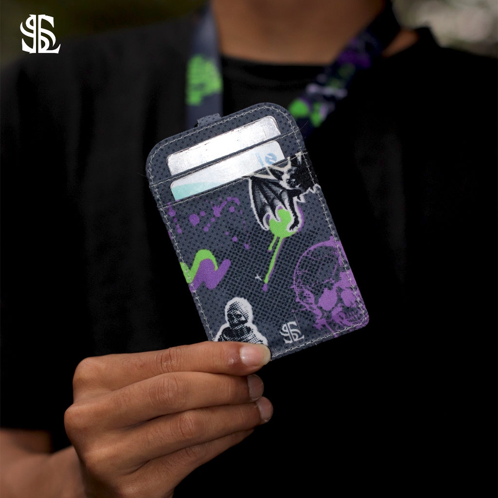 

HJK SL.ID Lanyard Id card Holder Printing - Y2K