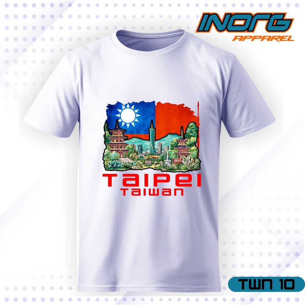 kaos oleh oleh taiwan tshirt taipei baju china chinese taipei souvenir love river tiongkok tag label
