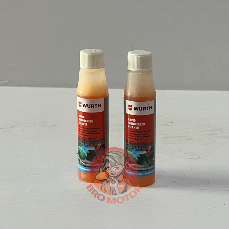 Pembersih Kaca Mobil Wurth Rapid Windscreen Cleaner 32ML Original