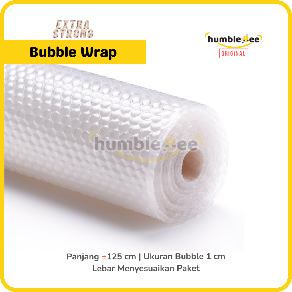 

Tambahan Bubble Wrap - Packing Lebih Aman