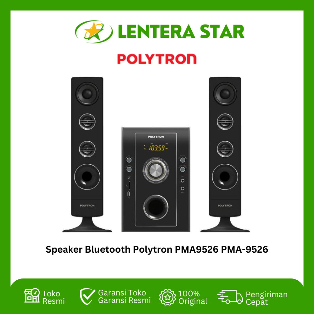 Speaker Bluetooth Polytron PMA9526 PMA-9526