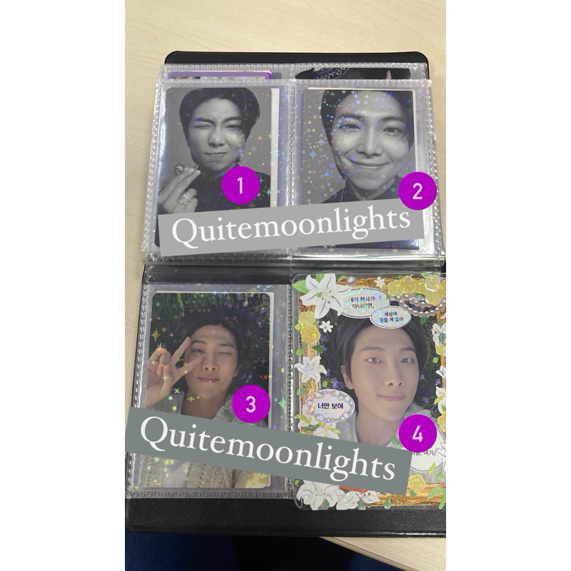 [Serious Buyer Only Pls chat dulu] RM Kim Nam Joon Indigo POB US Korea PC