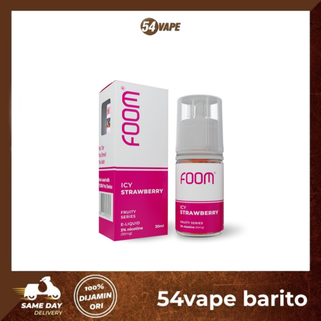 Berkat Sukses2- Foom Icy Strawberry Salt Nic 30ml 30mg
