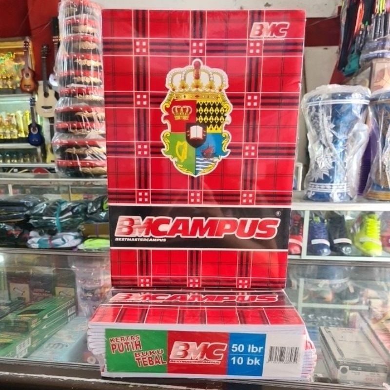 

Buku tulis BMCampus 50 lembar isi 10