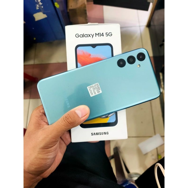 Samsung M14 5G 6/128 GB Second Fullset Original