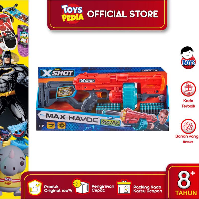 Mainan Blaster XSHOT Excel Max Havoc