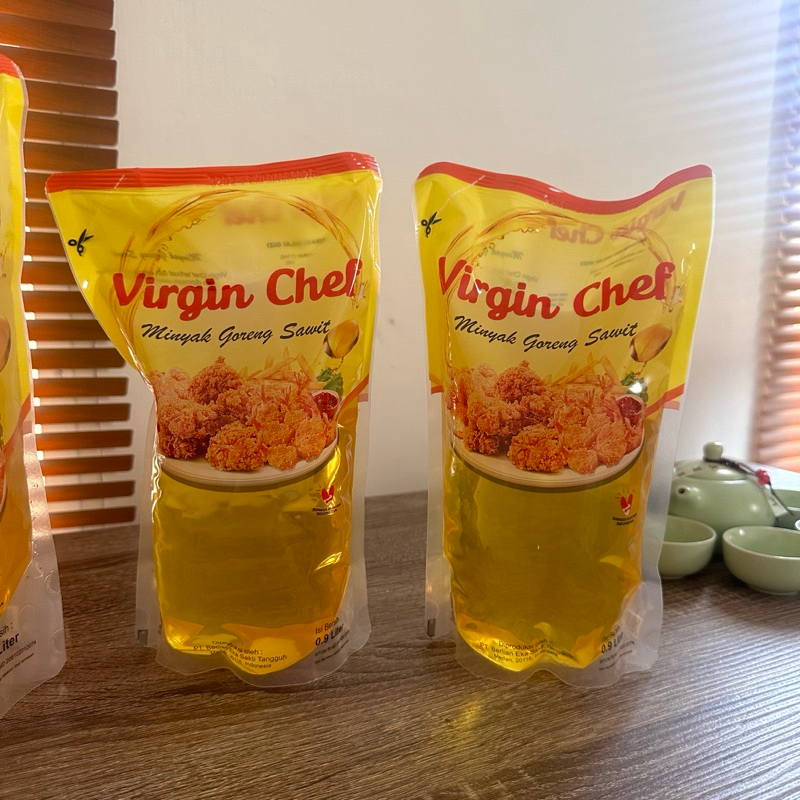 

VIRGIN CHEF - 0.9L/1.8L (MINYAK GORENG MURAH BERKUALITAS)
